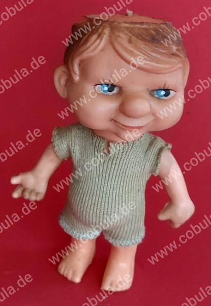 DDR Püppchen Junge ca. 13cm Vintage