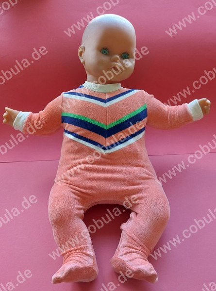 ﻿DDR Babypuppe mit Schlafaugen ca. 60cm groß Vintage