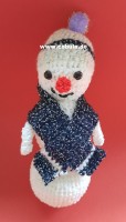 Handarbeit Schneemann 25cm Handarbeit Schneemann 25cm