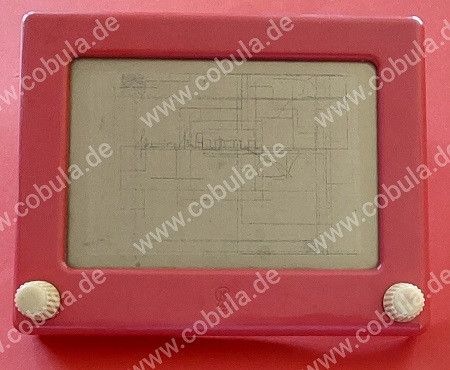 DDR – Zaubertafel Ostalgie Pur ca. 22 x 17cm Vintage
