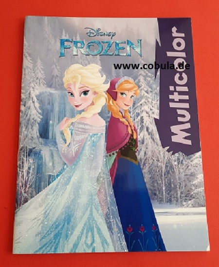 Frozen Multicolor Malbuch
