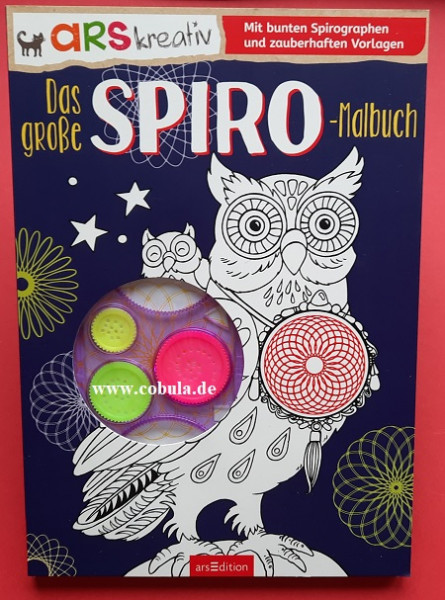Das große Spiro-Malbuch - Mit Spirographen-Set (ab 3 Jahre)