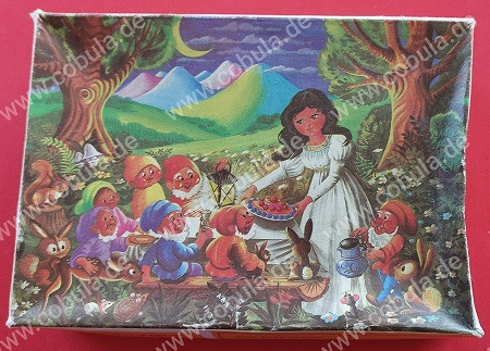 DDR Annaberger Puzzle Schneewittchen OVP Vintage