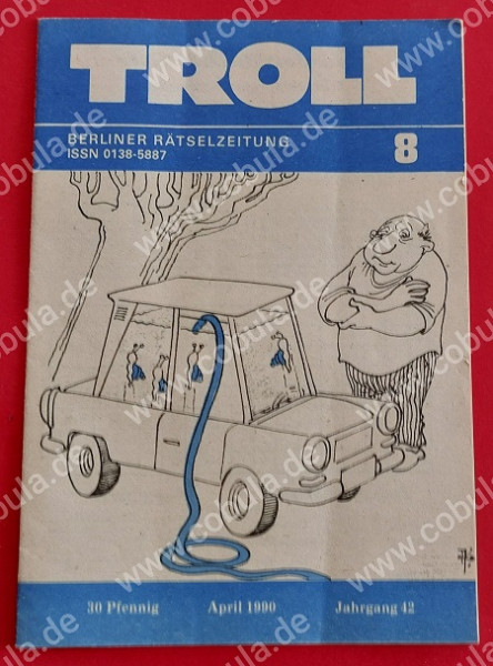 Troll Berliner Rätselzeitung 8 April 1990