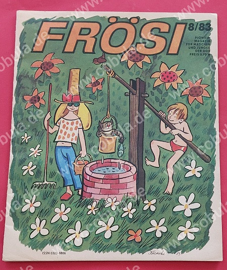 Frösi 8/83 DDR Pioniermagazin für Mädchen und Jungen