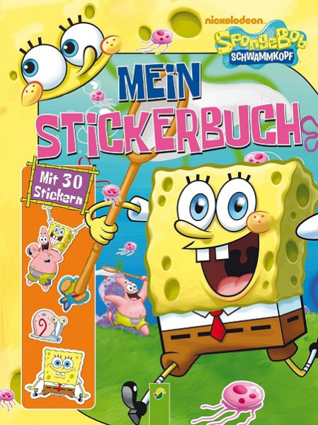 SpongeBob Schwammkopf Mein Stickerbuch (ab 4 Jahre)