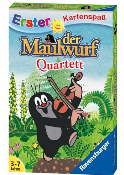Erster Kartenspaß der Maulwurf Quartett (ab 3 Jahre)