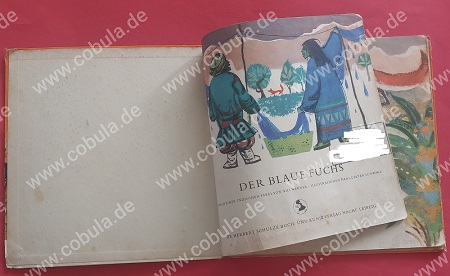 Der blaue Fuchs Nils Werner, Illustrationen von Hans-Dieter