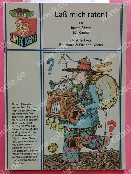 Laß mich raten! DDR Bunte Kiste Reihe