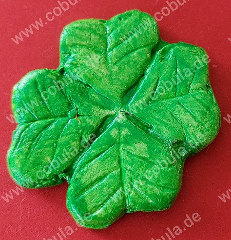 Kleeblatt Magnet Handmade ca. 5cm