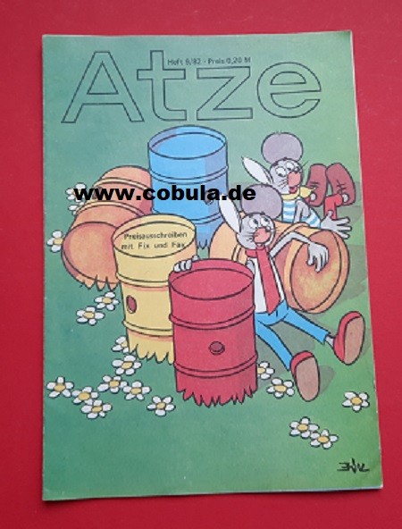 Atze Heft 9 / 1982 DDR Kinderzeitschrift