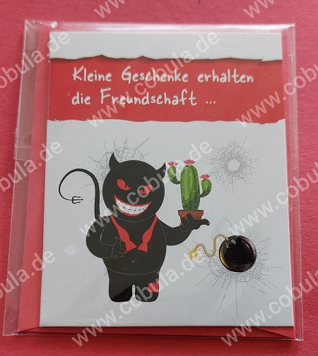 Glückwunschkarte Teufel