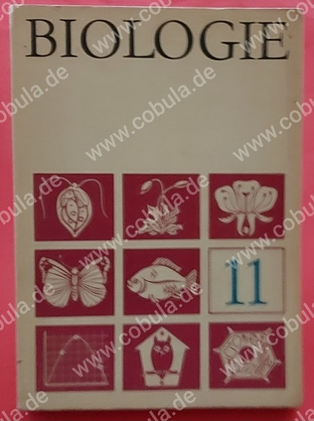 DDR Schulbuch Biologie Lehrbuch für Klasse 11