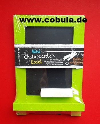 Mini – Schultafel mit Ständer (ab 3 Jahre) Farbe grün