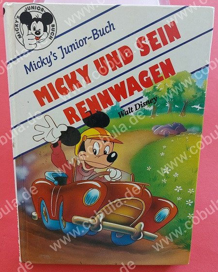 Micky´s Junior – Buch Micky und sein Rennwagen