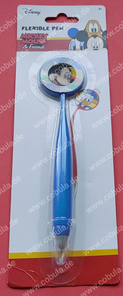 Flexibler Stift mit 3D Figur Motiv Micky