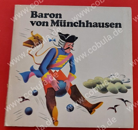 DDR Pop Up Buch Baron von Münchhausen