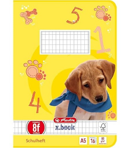 Herlitz Rechenheft A5 8f