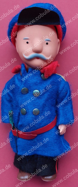 DDR Puppe Hauptmann von Köpenick ca. 25cm