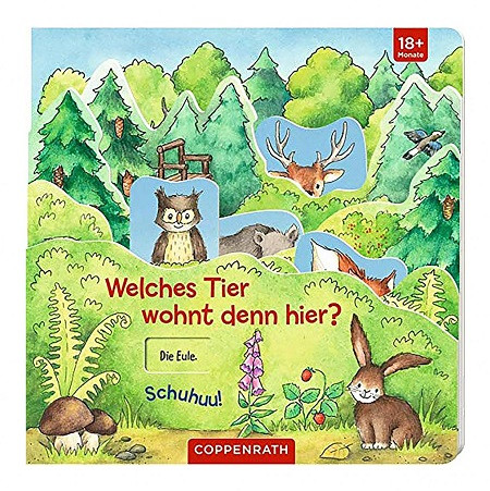 Welches Tier wohnt denn hier? (ab 18 Monate)