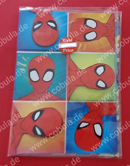 Disney 3 D Glückwunschkarte Spiderman