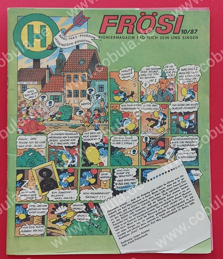 Frösi 10/87 DDR Pioniermagazin für Mädchen und Jungen