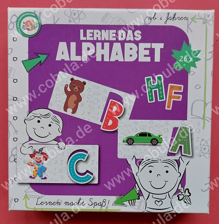 Lerne das Alphabet (ab 4 Jahre)