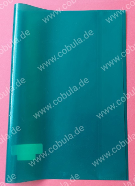 Heftumschlag transparent DIN A4 Farbe Grün