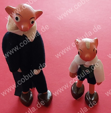 DDR Figuren Hurvínek & Spejbl Vintage