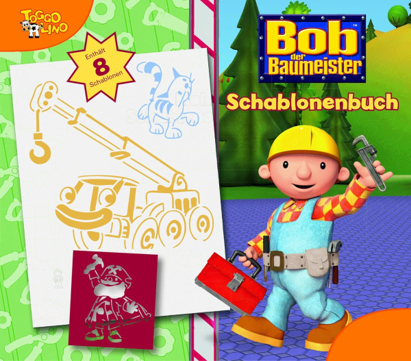 Bob der Baumeister Schablonenbuch (ab 3 Jahre)