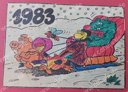 DDR Postkarte Frösi 1983