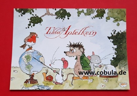 Postkarte Tilda Apfelkern