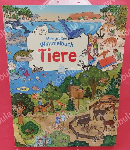 Mein großes Wimmelbuch Tiere