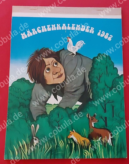 DDR Märchenkalender 1982 Vintage