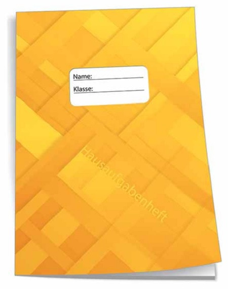 Trötsch Standard Hausaufgabenheft A5 Standard Farbe Gelb