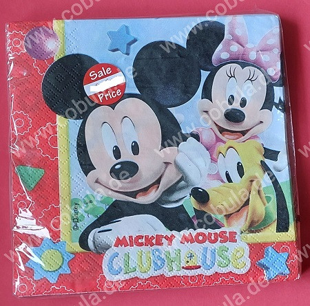 Servietten Micky und Minnie