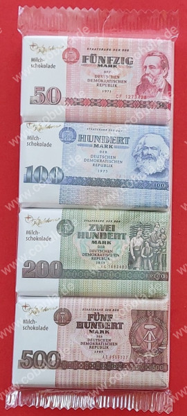 Rotstern DDR Geld Vollmilch 15 g x 4 (60g) (EUR 33,33/kg)