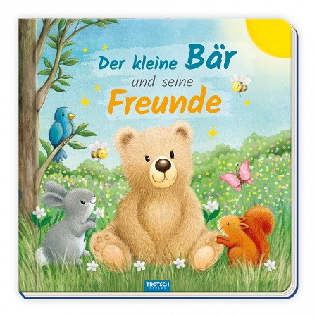 Trötsch Pappenbuch "Der kleine Bär und seine Freunde"