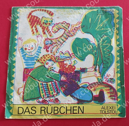 DDR Schallplatte Das Rübchen / Der Fuchs und der Kranich / Die Geschichte vom kleinen Spatz