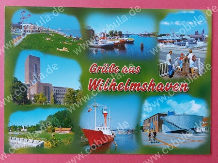 Postkarte Grüße aus Wilhelmshafen