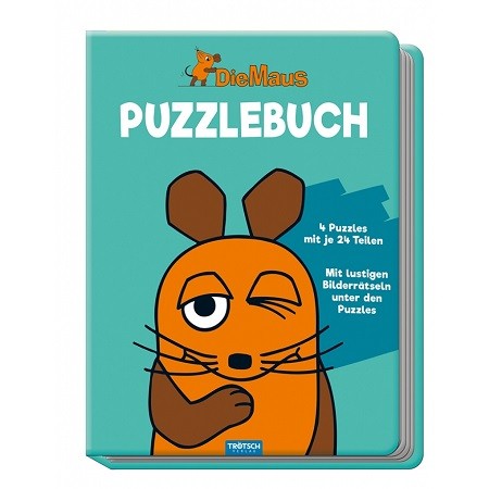 Die Sendung mit der Maus Puzzlebuch (ab 3 Jahre)