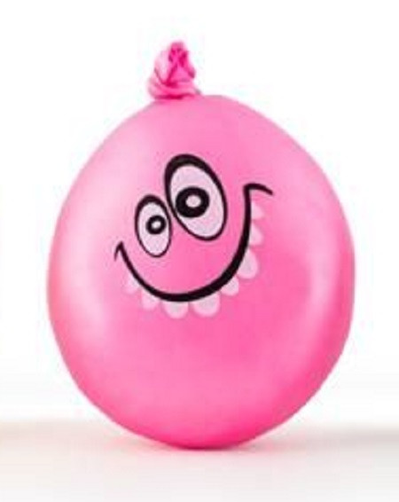 Trendhaus LITTLE MONSTER KNAUTSCH-MONSTER BALL Farbe Rosa
