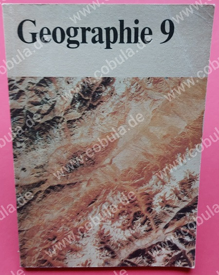 DDR Schulbuch Geographie Lehrbuch für Klasse 9
