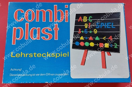 DDR Spielzeug PREFO COMBIPLAST Lehrsteckspiel (ab 3 Jahre)