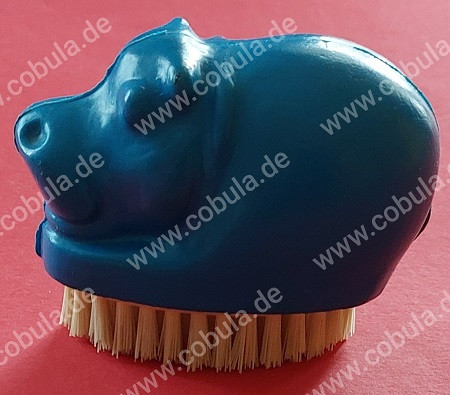 DDR Handwaschbürste für Kinder Farbe Blau Vintage
