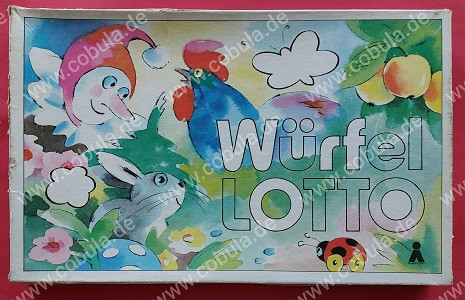 Plasticart DDR Spiel Würfellotto OVP Vintage