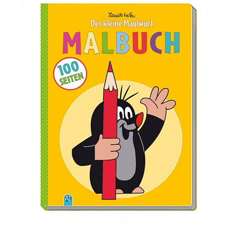 Trötsch DER KLEINE MAULWURF 100-Seiten-Malbuch