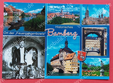 Postkarte Historisches Bamberg