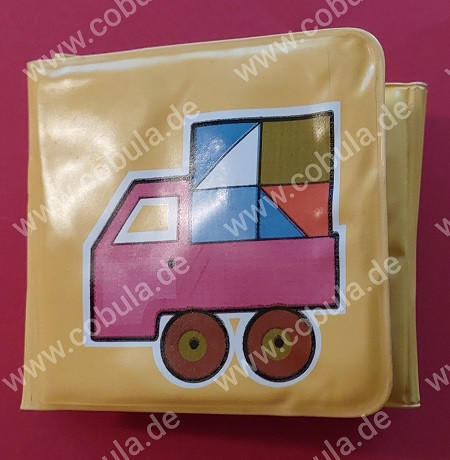 DDR Badewannenbuch Farbe gelb Vintage