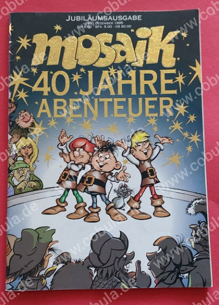 Mosaik Heft Jubiäumsausgabe Mosaik 40 Jahre Abenteuer